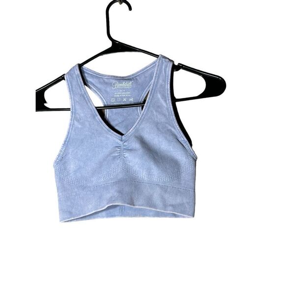 Bombshell‎ Sportswear Mineral Seamless Sports Bra Stardust Violet Size XS NWOT - Picture 1 of 6